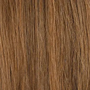 Muestra de extensiones de pelo mechadas tono 6.12.27 castaño, marrón claro y rubio